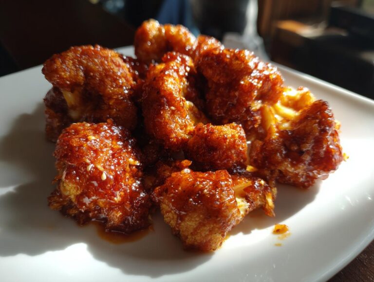Buffalo cauliflower bites air fryer