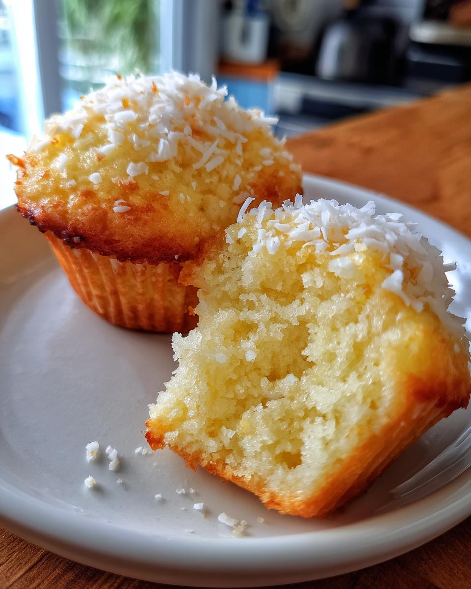 Coconut lime cupcakes - detail 3