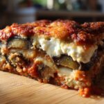 Crispy eggplant parmesan