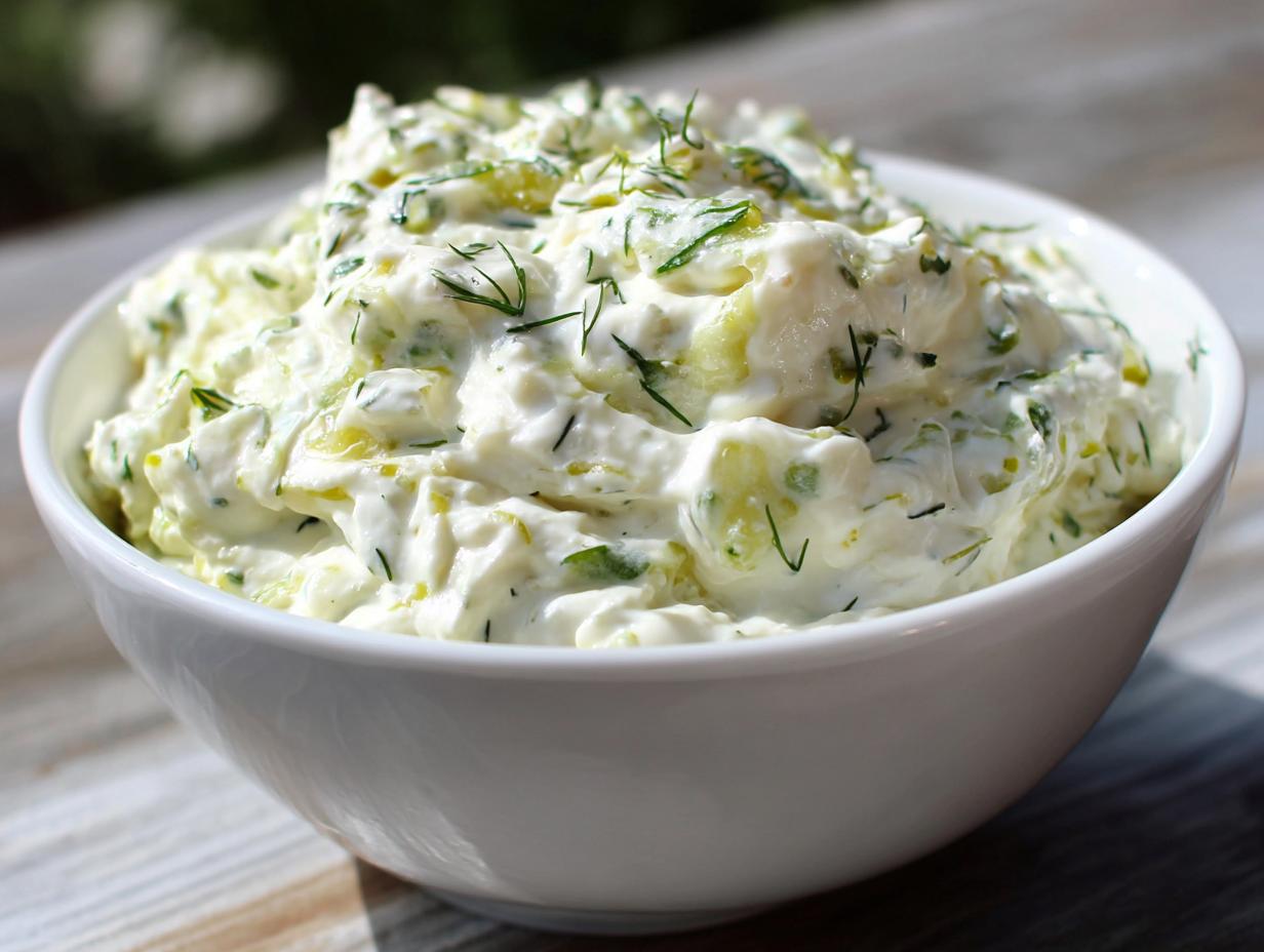 Dill pickle dip creamy