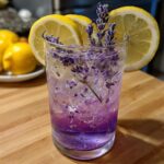 Lavender lemonade mocktail