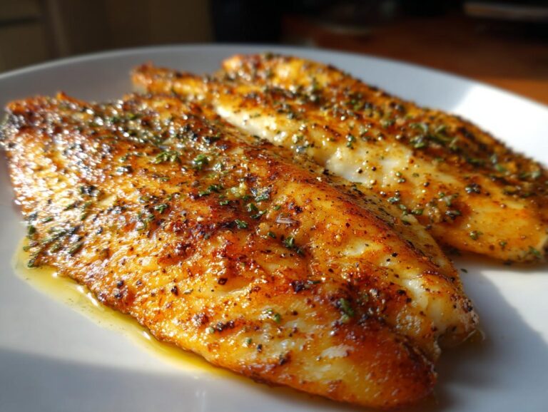 Lemon pepper tilapia