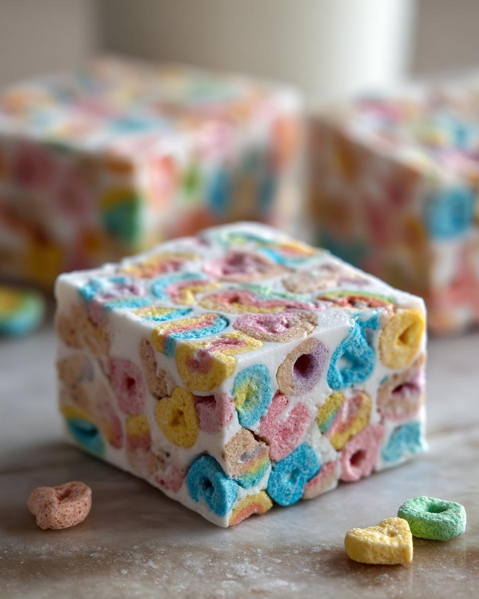 Lucky charms marshmallow treats - detail 3