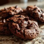 Mint chocolate chip brownie cookies