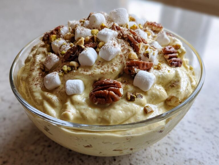Pistachio pudding salad fluff