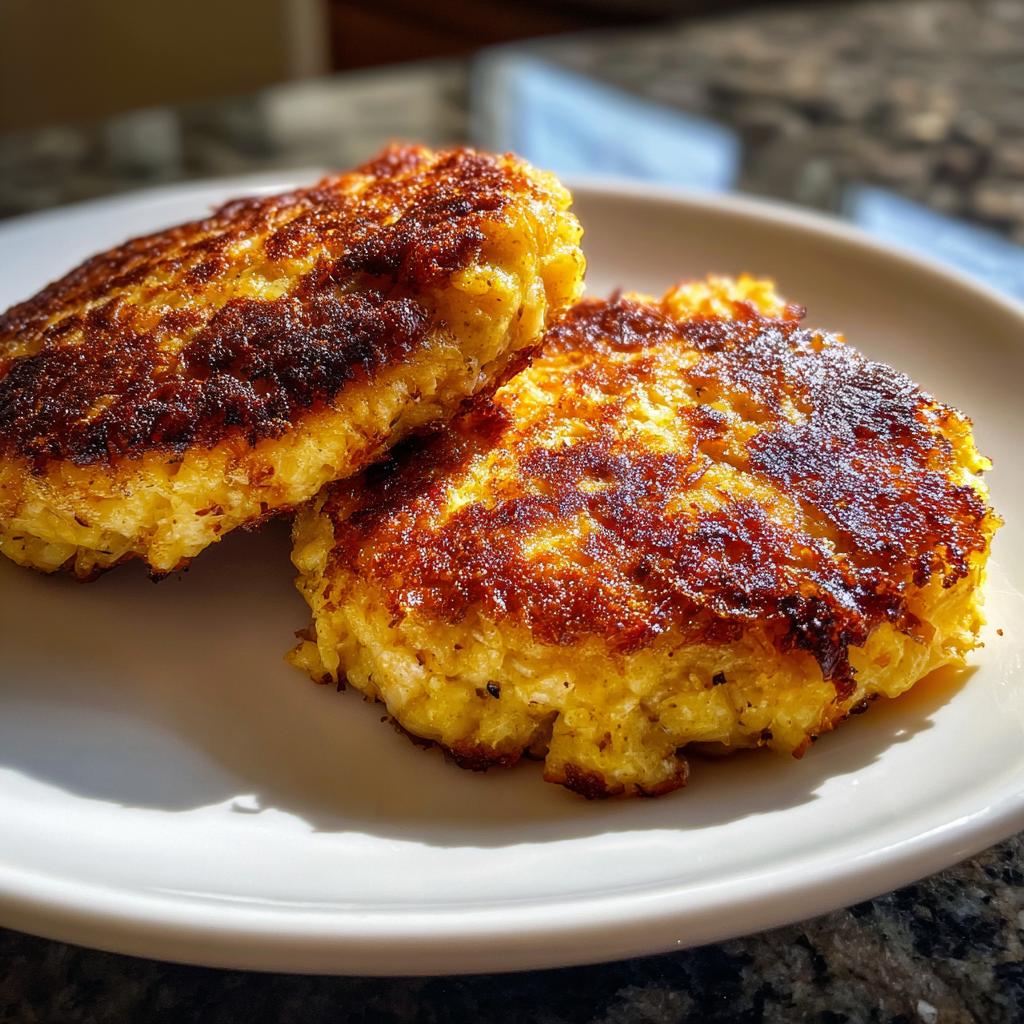 Salmon patties with canned salmon - detail 1