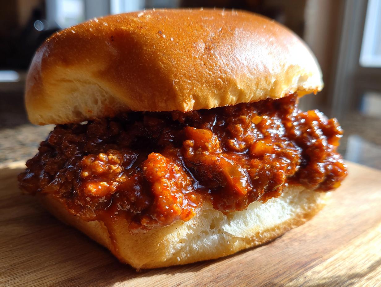 Sloppy joes homemade sauce