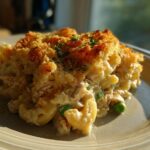 Tuna casserole with noodles