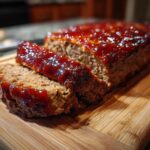 Turkey meatloaf brown sugar glaze