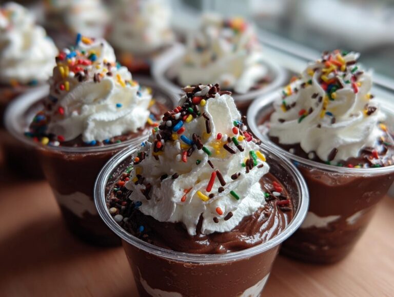 easy dessert cups for parties