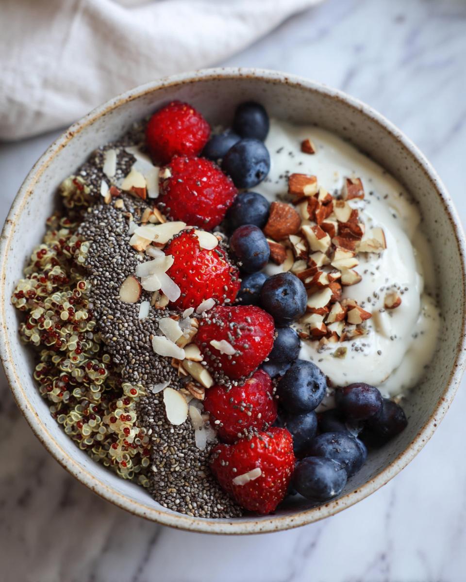 easy high protein breakfast bowls - detail 1
