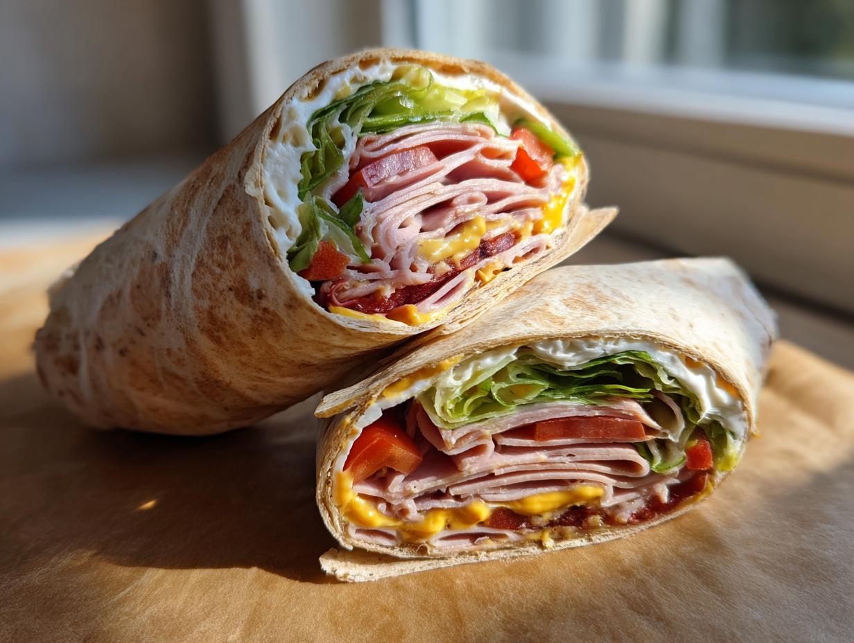 easy wraps for school lunches