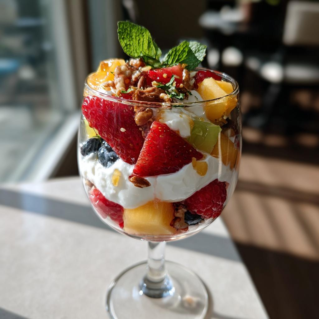 healthy desserts with fruit - detail 1